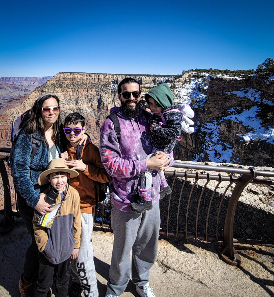 Kid friendly trails at the Grand Canyon.