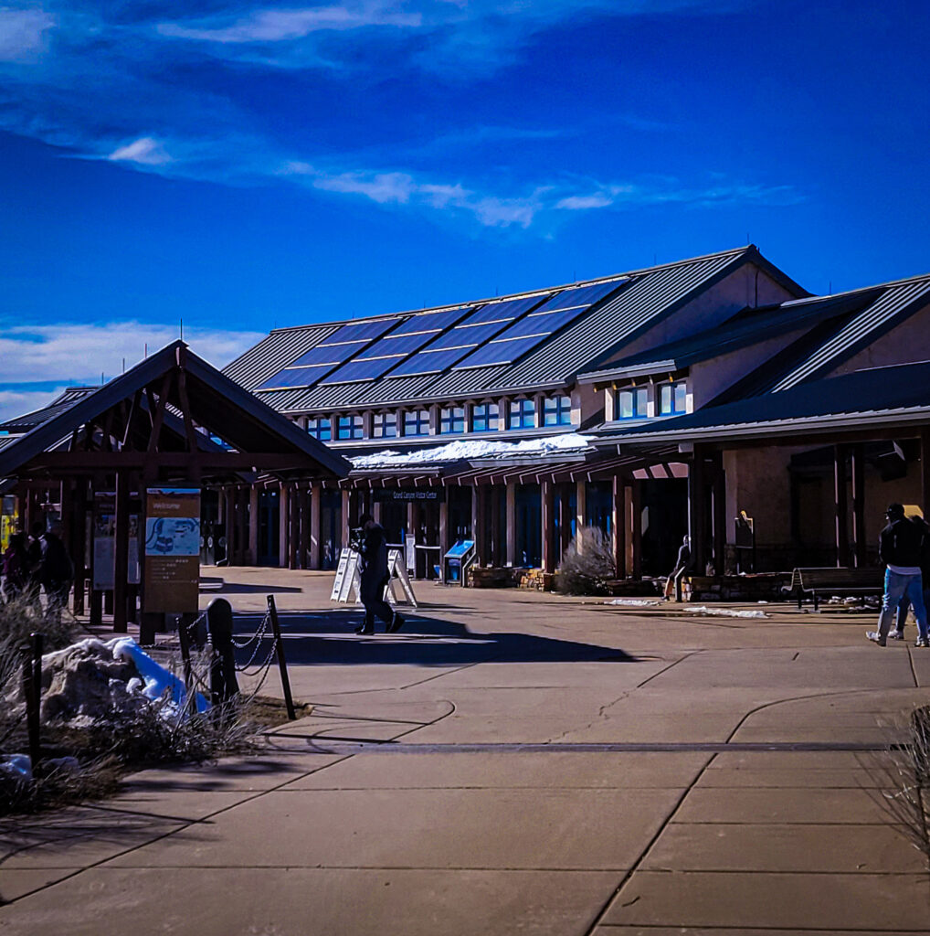 The Grand Canyon Visitor's Center.