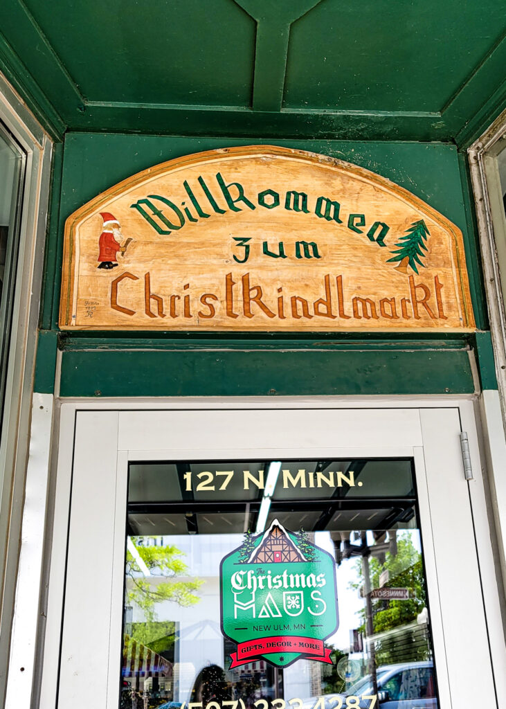 The Christmas Haus is our favorite downtown Shop in New Ulm MN.