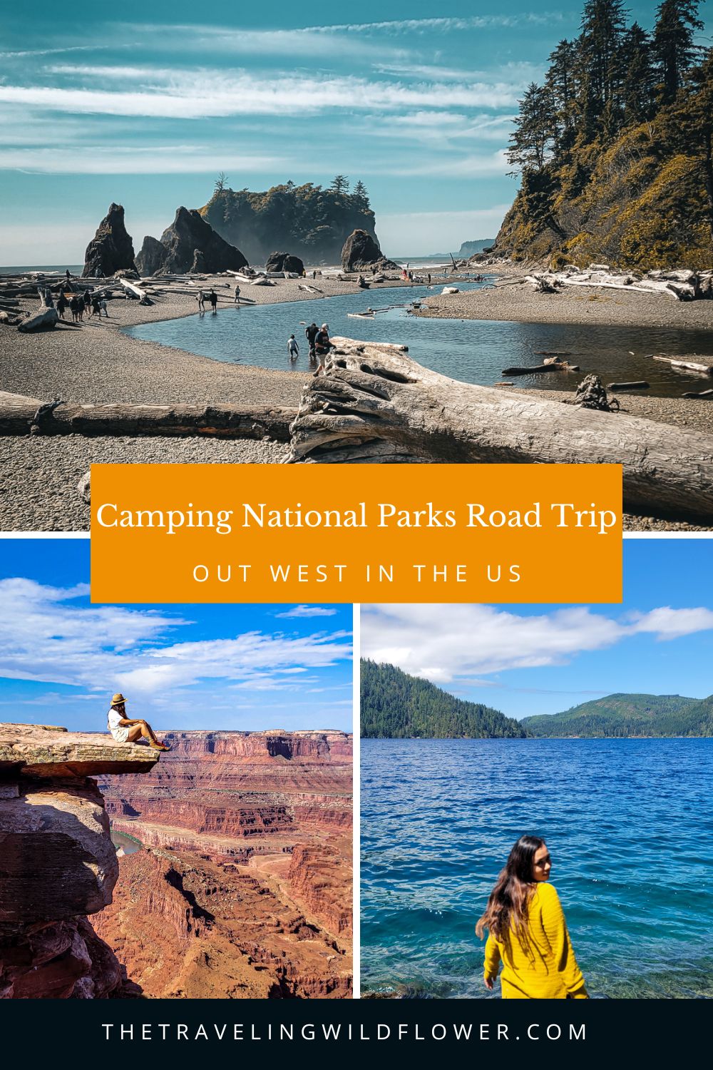 Camping National Parks Road Trip Out West in the United States